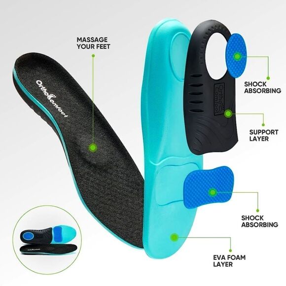 (75-3952) Orthocomfoot Women's Slip On Shoes with Arch Support Sz 41 (10.5) - Picture 5 of 15